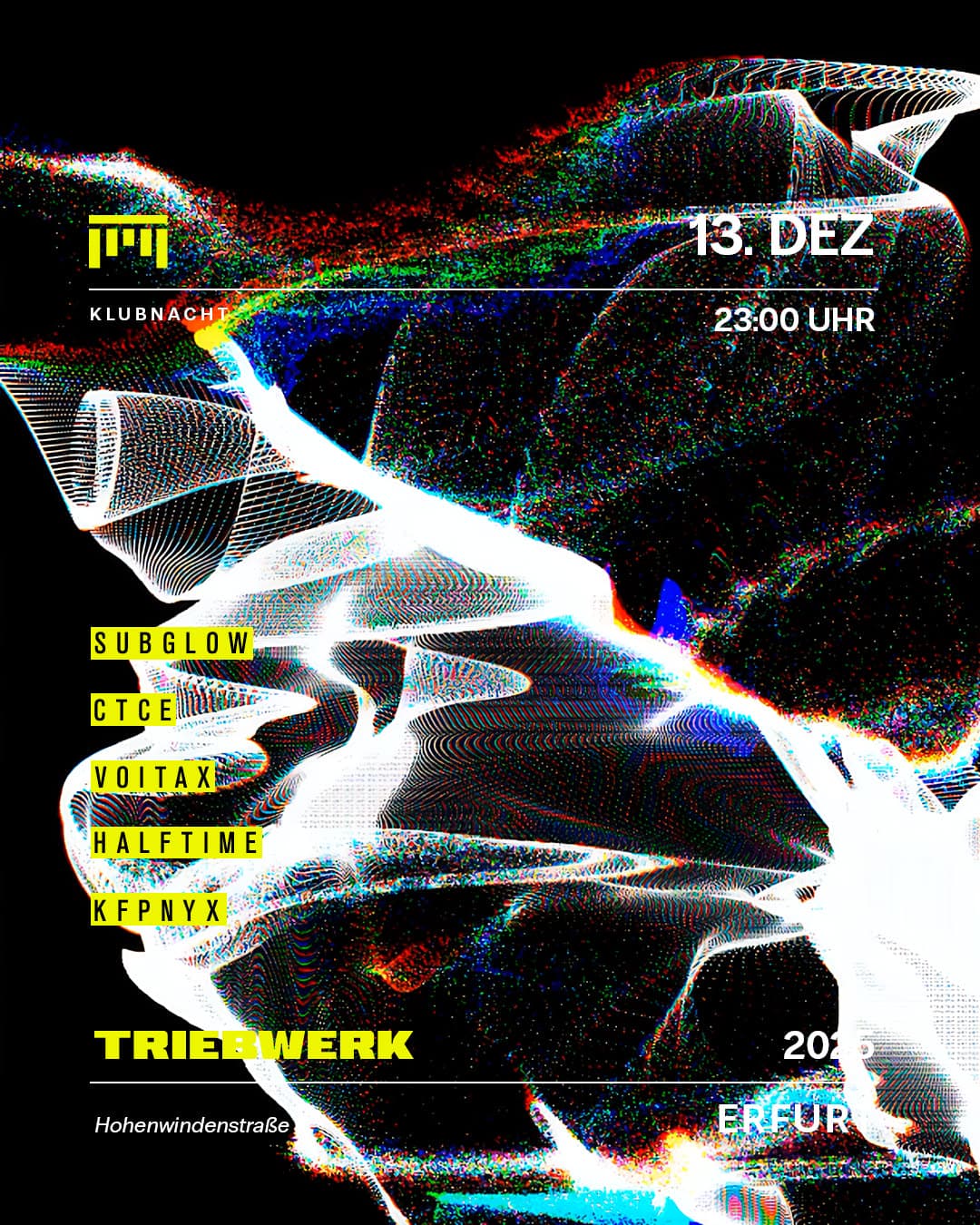 Plakat — Triebwerk 13. Dezember 2025