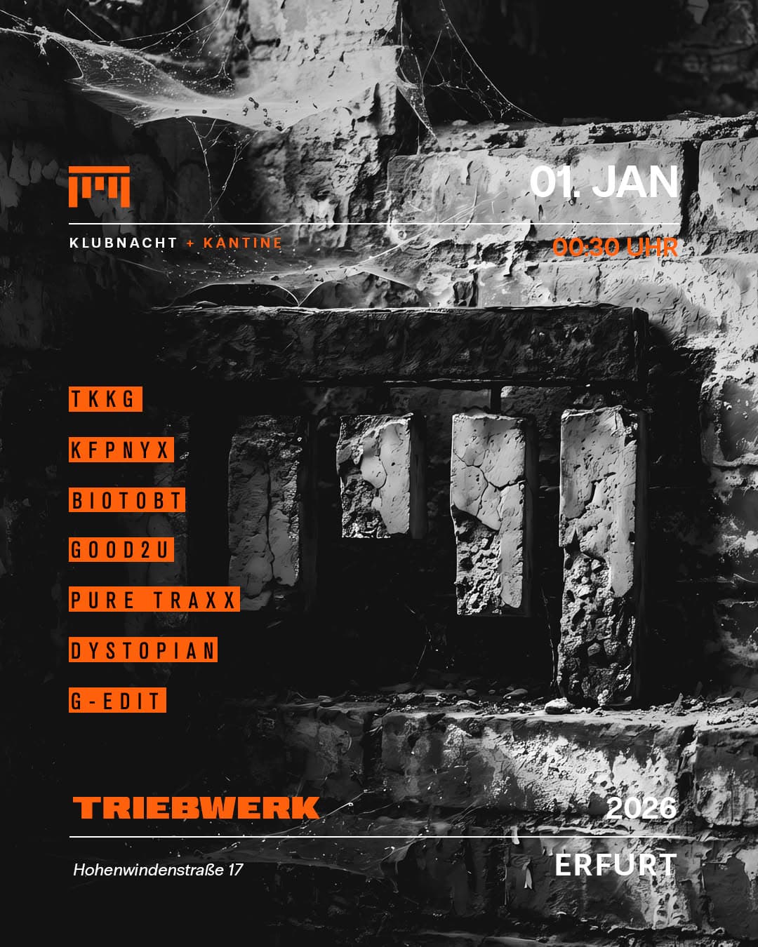 Plakat — Triebwerk 01. Januar 2026