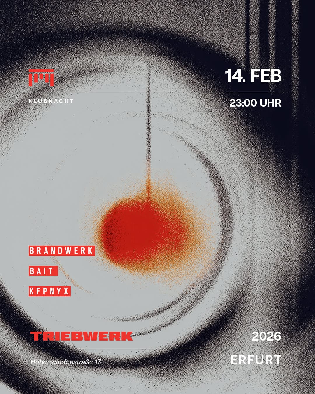 Plakat — Triebwerk 14. Februar 2026