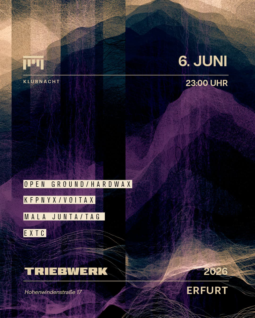 Plakat — Triebwerk 06. Juni 2026