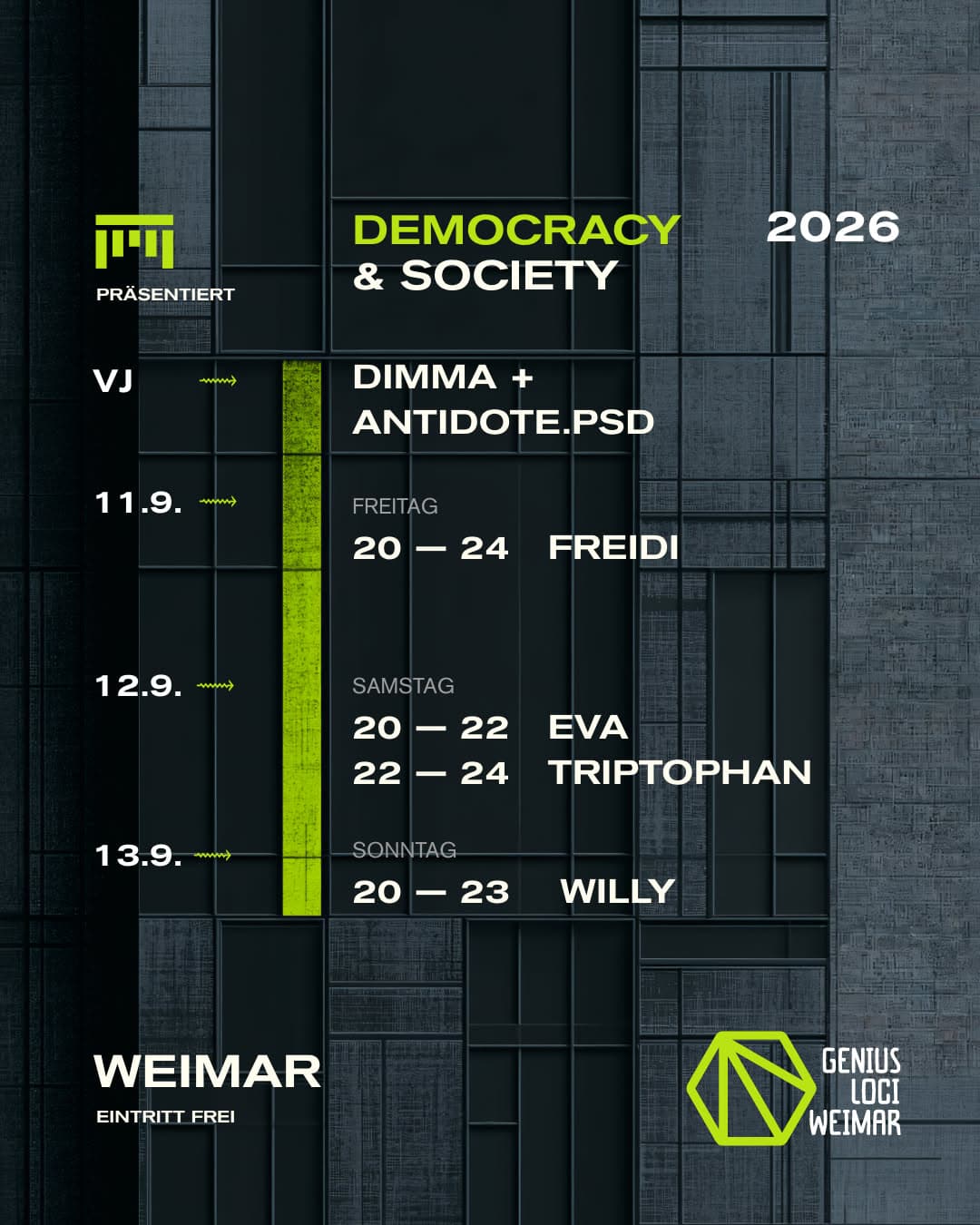 Plakat — Triebwerk 13. September 2026