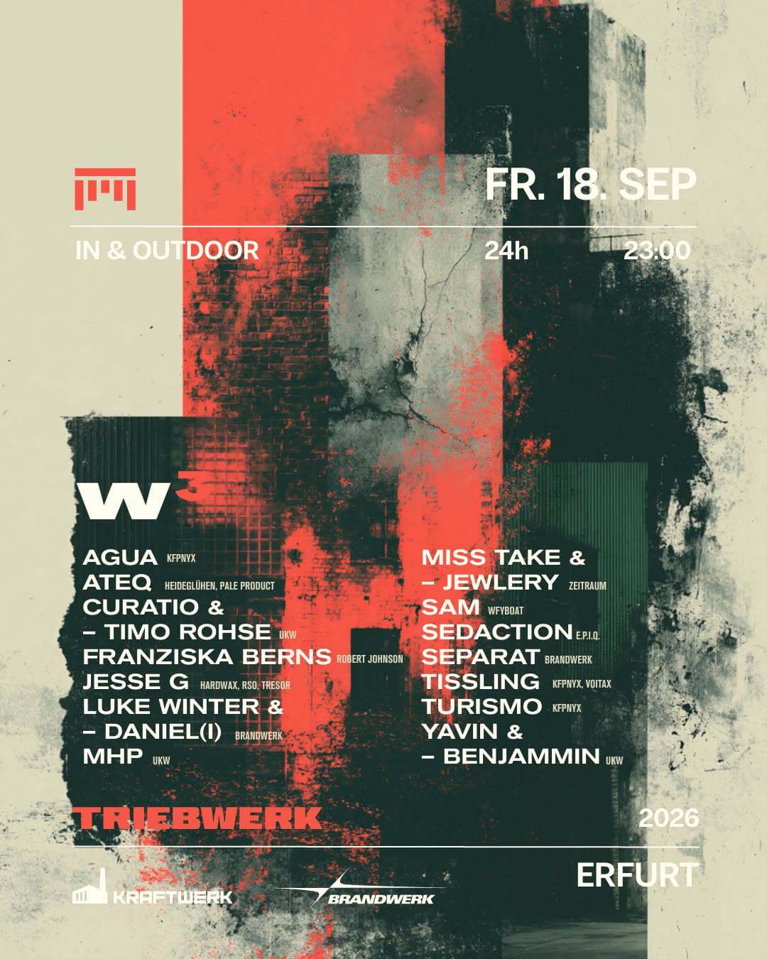 Plakat — Triebwerk 18. September 2026